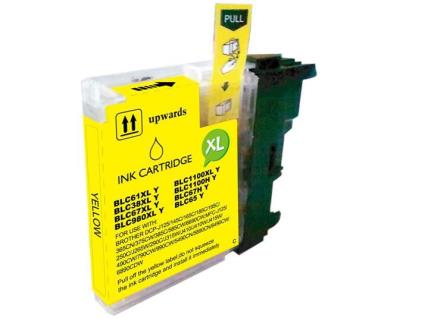 BROTHER LC1100 TINTEIRO AMARELO COMPATIVEL