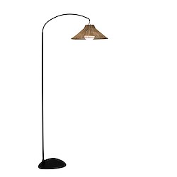 Candeeiro de pé exterior  NIZA 165 PRETO