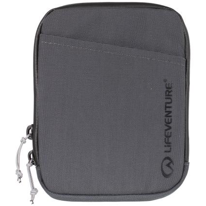 Lifeventure Rfid Travel Neck Pouch One Size Grey