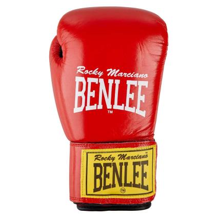 Benlee Luvas De Boxe De Couro Fighter 12 Oz Red / Black