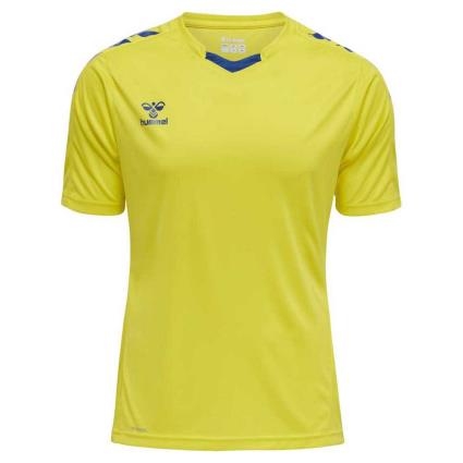 Hummel Camiseta De Manga Curta Core Xk Poly XL Blazing Yellow / True Blue