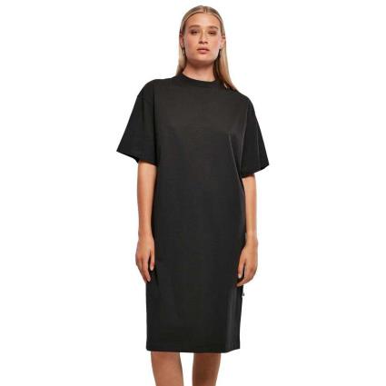 Urban Classics Vestido Curto Manga Curta Organic Oversized S Black