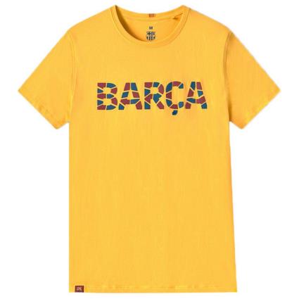 BarÇa Camiseta Manga Corta Trencadis 8 Years Yellow