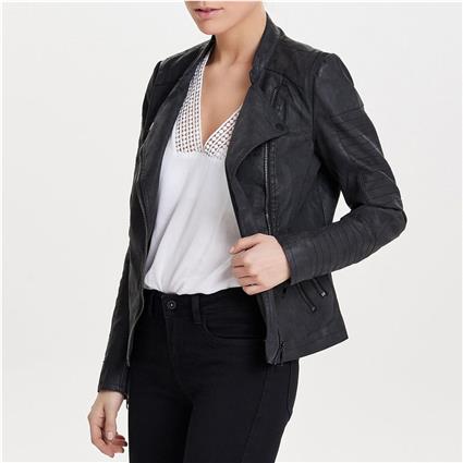 Jaquetas 15102997 AVA  Preto Disponível em tamanho para senhora. EU XXL,EU S,EU M,EU L,EU XL,EU XS.Mulher > Roupas > Jaqueta