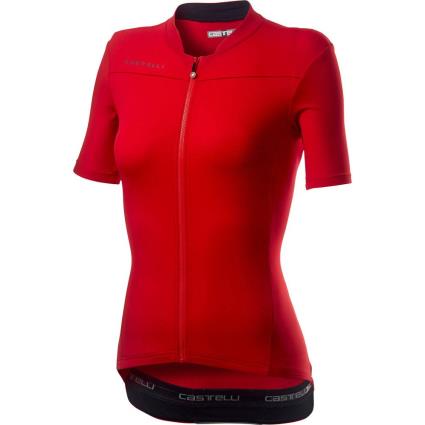 Castelli Jersey Manga Curta Anima 3 L Red / Black