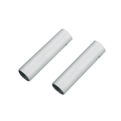 Jagwire Dicas Jagwire Double-ended Shift-prata Housing Connector-4mm 10 Pcs 4 mm Silver