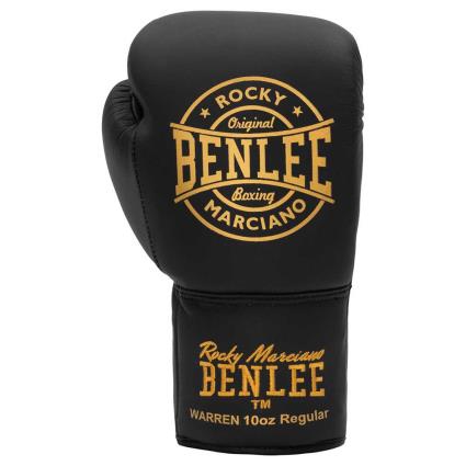 Benlee Luvas De Boxe De Couro Warren 10 oz R Black / Gold