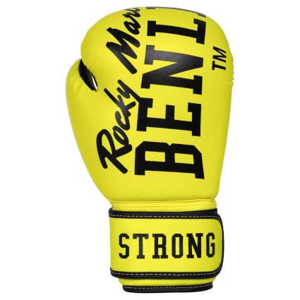 Benlee Luvas De Boxe De Couro Artificial Chunky B 12 oz Neon Yellow