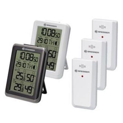 Bresser Termômetro Digital Myclimate 2 Unidades One Size Black / White