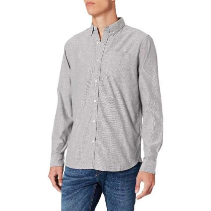 Superdry Camisa De Manga Longa Studios Uni Oxford S Soft Grey