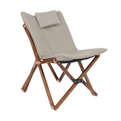 Bo-Camp Cadeira de descanso Bloomsbury S cor bege