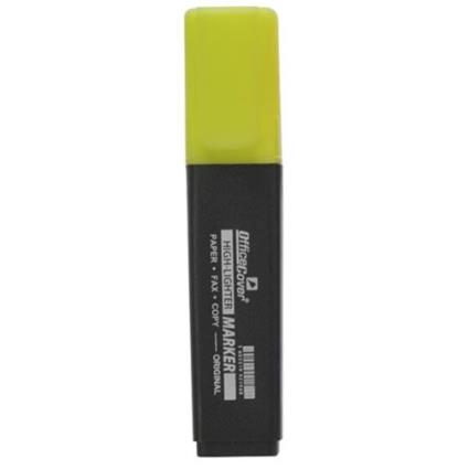 REYMON Marcador Florescente HL92, Ponta Biselada, Amarelo