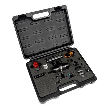 Lezyne Set Luzes Mega Drive 1800i One Size Black Hi Gloss
