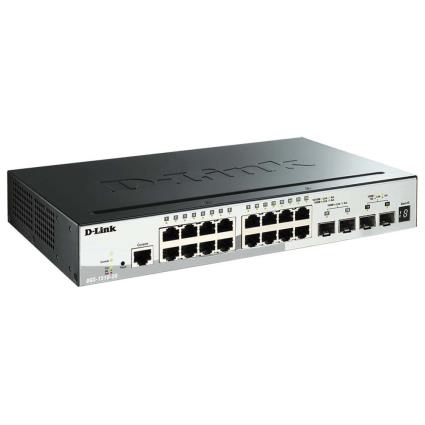 D-link Ports Swtich Dgs-1510-20 16 One Size Black / Grey