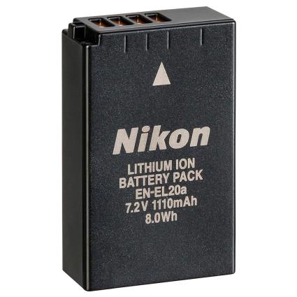 Nikon En-el20a Li-ion 1100mah 7.2v One Size Black