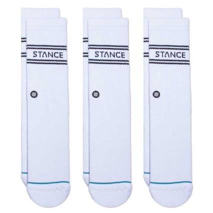 Stance Meias Quarto Basic 3 Pares EU 43-46 White