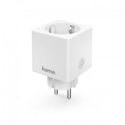 Hama 00176571 Tomada Inteligente Wi-Fi Mini Sem HUB, Controlo de Voz e APP 3680 W 16 A Pack 3 Unidade(s) - 4047443445629