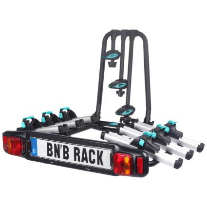 Bnb Rack Suporte De Bicicleta Towball Para Explorer 3 Bicicletas 3 Bikes Black