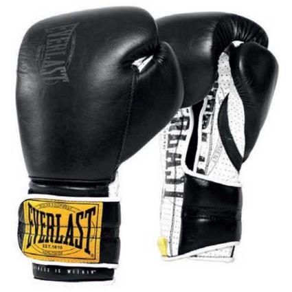 Everlast Luvas Treino 1910 Hook&loop Sparring 12 Oz Black