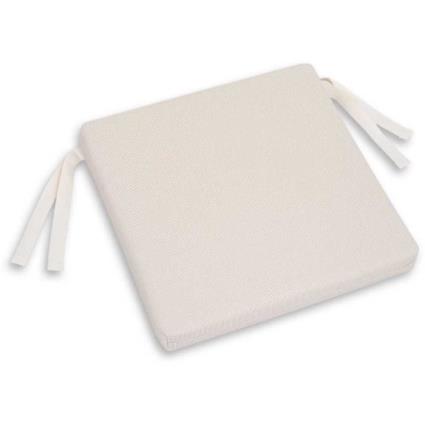 Chillvert Cadeira Almofada De Assento De Jardim Hampton 42x42x5cm One Size Beige