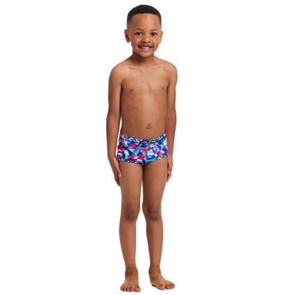 Funky Trunks Boxer De Natação Video Star 24 Months Multicolour Purple