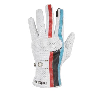 Helstons Luvas De Verão Eagle Air 11 White / Blue / Black / Red