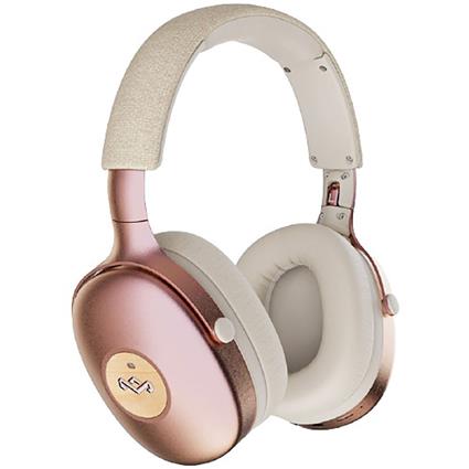 Auscultadores Bluetooth HOUSE MARLEY EM-JH151-CP (Over Ear - Microfone - Noise Canceling - Rosa)