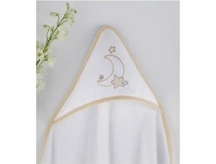 Toalha de Banho PIELSA BABY Moon 122132 (100x100 - Branca)