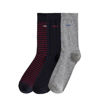 Lote de 3 pares de meias