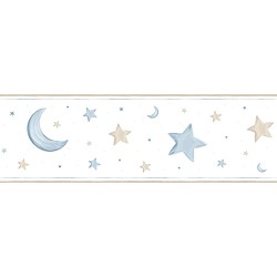 Friso para papel de parede ADES PIPPO ESTRELAS 047015