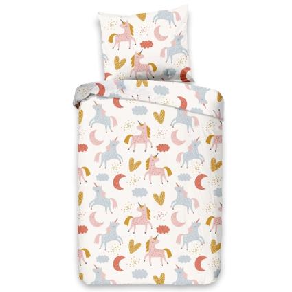Good Morning Capa de edredão infantil UNILOVE 120x150 cm multicor