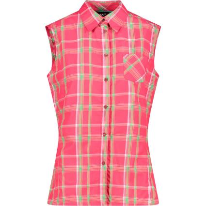 Cmp Camisa Sem Mangas 32t7106 M Strawberry / Menta / White
