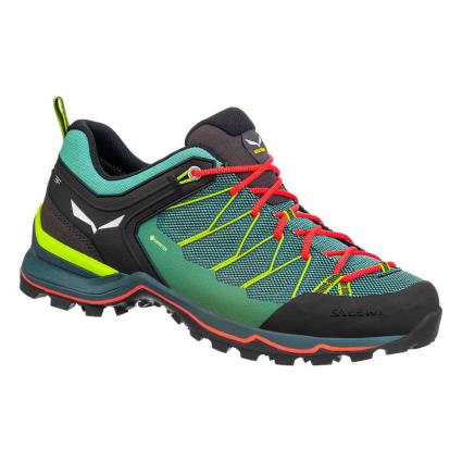 Salewa Tênis Caminhada Mtn Trainer Lite Goretex EU 39 Feld Green / Fluo Coral