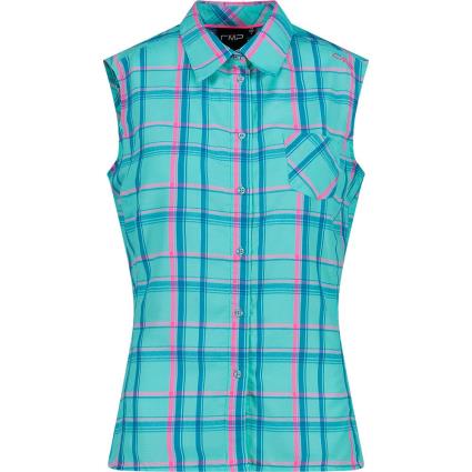 Cmp Camisa Sem Mangas 32t7106 2XS Aqua / Hawaiian / Purple F.