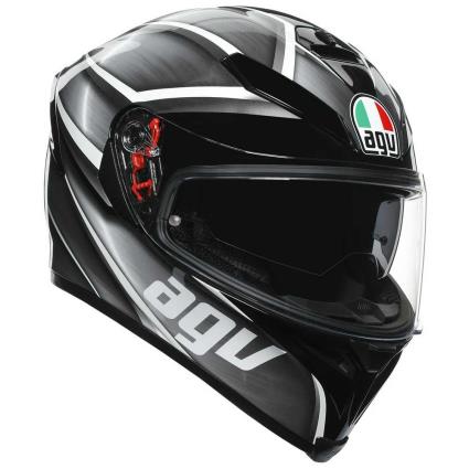 Agv Capacete Integral K5 S Multi Mplk S Tempest Black / Silver