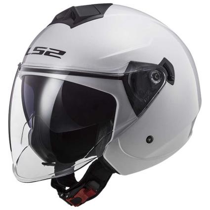 Ls2 Capacete Jet Of573 Twister Ii XS Solid / White