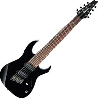 Ibanez RGMS8 Iron Label Multi Scale 8 String Black