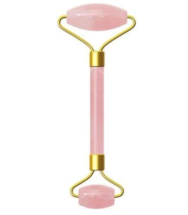 Quartzo Rosa Pedra Facial Anti-Rugas