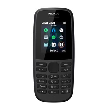 NOKIA Telemóvel 105 DS, 1,8”, 4 MB ROM, Preto