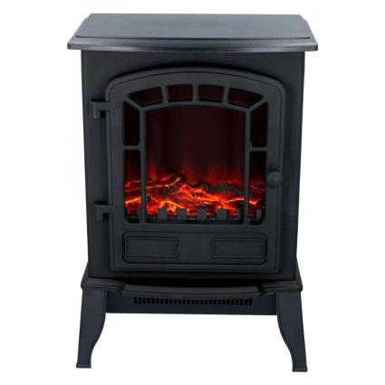 Lareira Elétrica 2000W com Efeito Fogo Termostato
