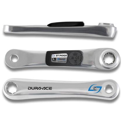 Stages Cycling Medidor De Potência Esquerdo Shimano Dura Ace Track 7710 175 mm