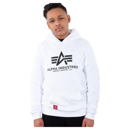 Alpha Industries Capuz Basic 10 Years White
