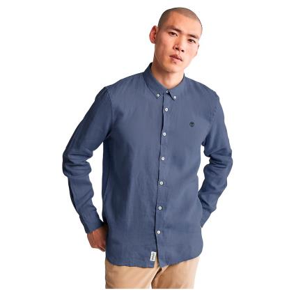 Timberland Camisa Manga Comprida Mill River L Dark Denim