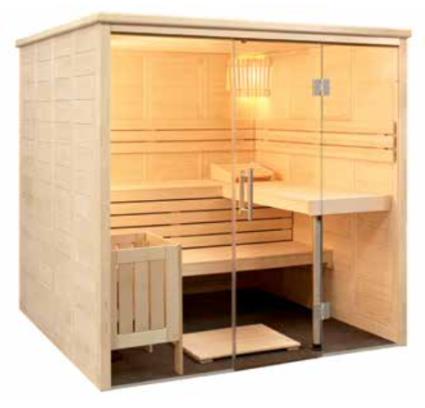 Sauna ALASKA V - 206x206x204cm