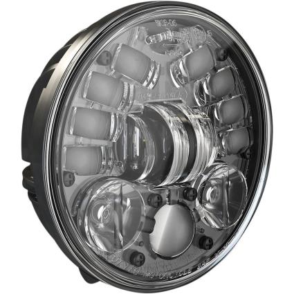 Jw Speaker 8691 Adaptive 2 Led Headlight 5.75´´ 1600 / 1050 Lumens Black