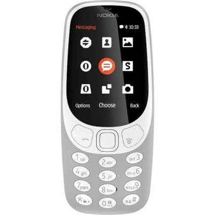 Nokia Gray Eu Spec Desbloqueado Nokia 3310 Ds Ta-1030 Nv Fr One Size Black
