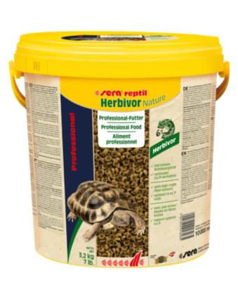 Sera Reptil Professional Herbivor Nature 10 L