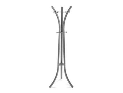 Bengaleiro Versa Prateado Metal (58 x 175 x 58 cm)