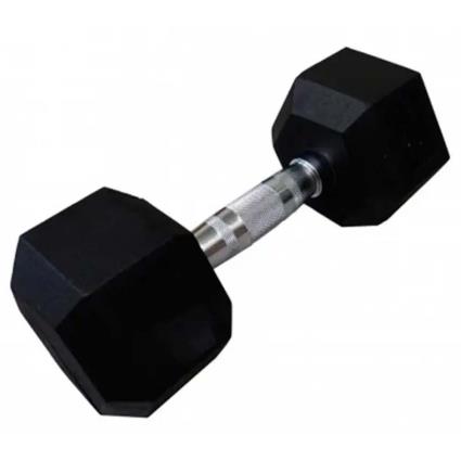 Softee Haltere Hexagonal 30 Kg Black