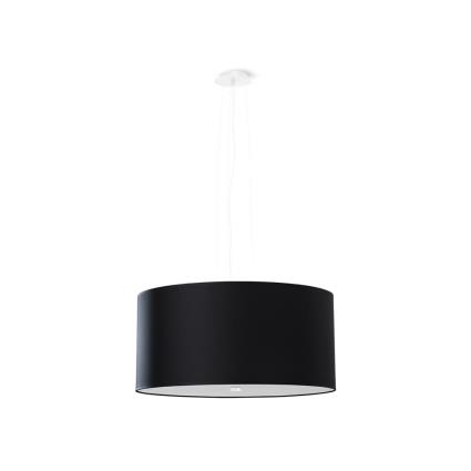 Candeeiro suspendida otto 50 preto e27